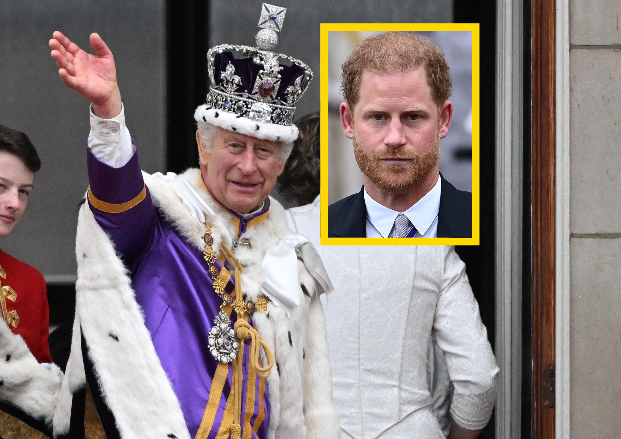 Książę Harry nie odegrał żadnej kluczowej roli w trakcie koronacji