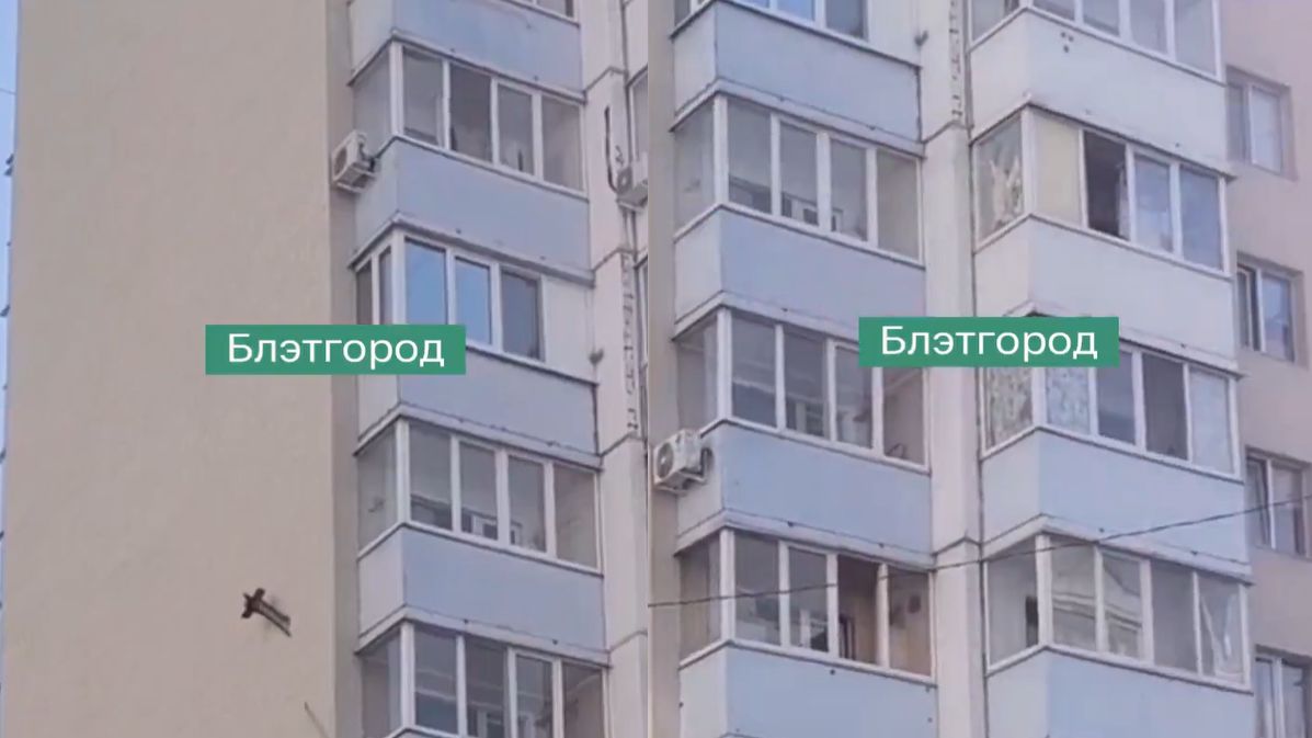 Nagranie rakiety w bloku pojawiło się na Telegramie