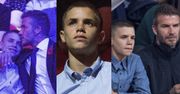 David Beckham całuje syna Romeo w czoło na meczu koszykówki (FOTO)