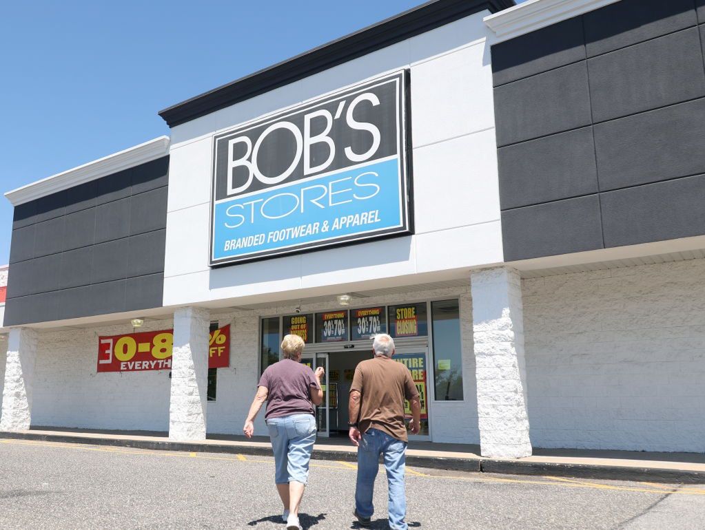 The Bob's Store chain is going under. All locations will be closed.