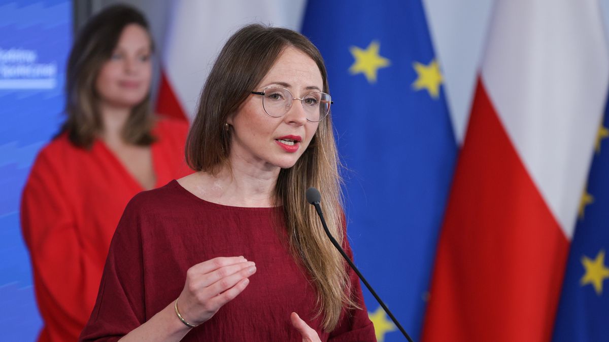 Agnieszka Dziemianowicz-B�k
Pawe� Supernak
briefing, konferencja, polityk, polityka, prasowa, Rodziny, Pracy i Polityki Spo�ecznej, poronienie, Dziemianowicz B�k