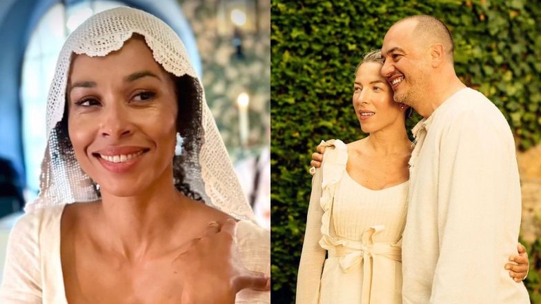 Ewa Chodakowska z mężem Lefterisem wybornie bawili się na urodzinach Omeny Mensah