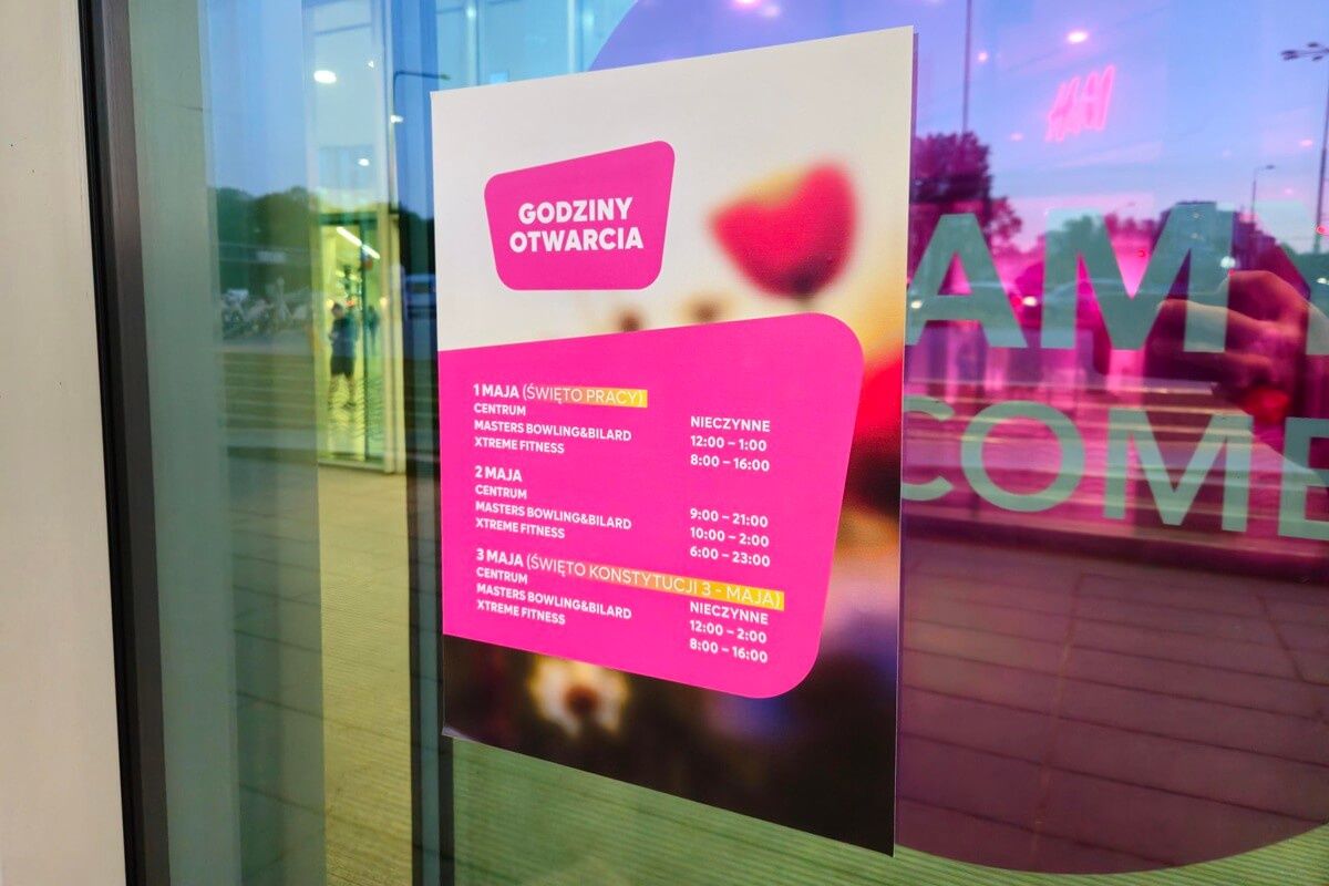 Majówka 2025: Sklepy i galerie handlowe w Lublinie. Sprawdź godziny otwarcia 1–4 maja