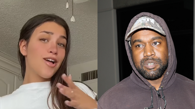 Kanye West was accused of sending inappropriate messages to a young model