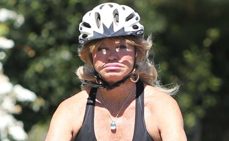 Goldie Hawn prezentuje spuchnięte wargi