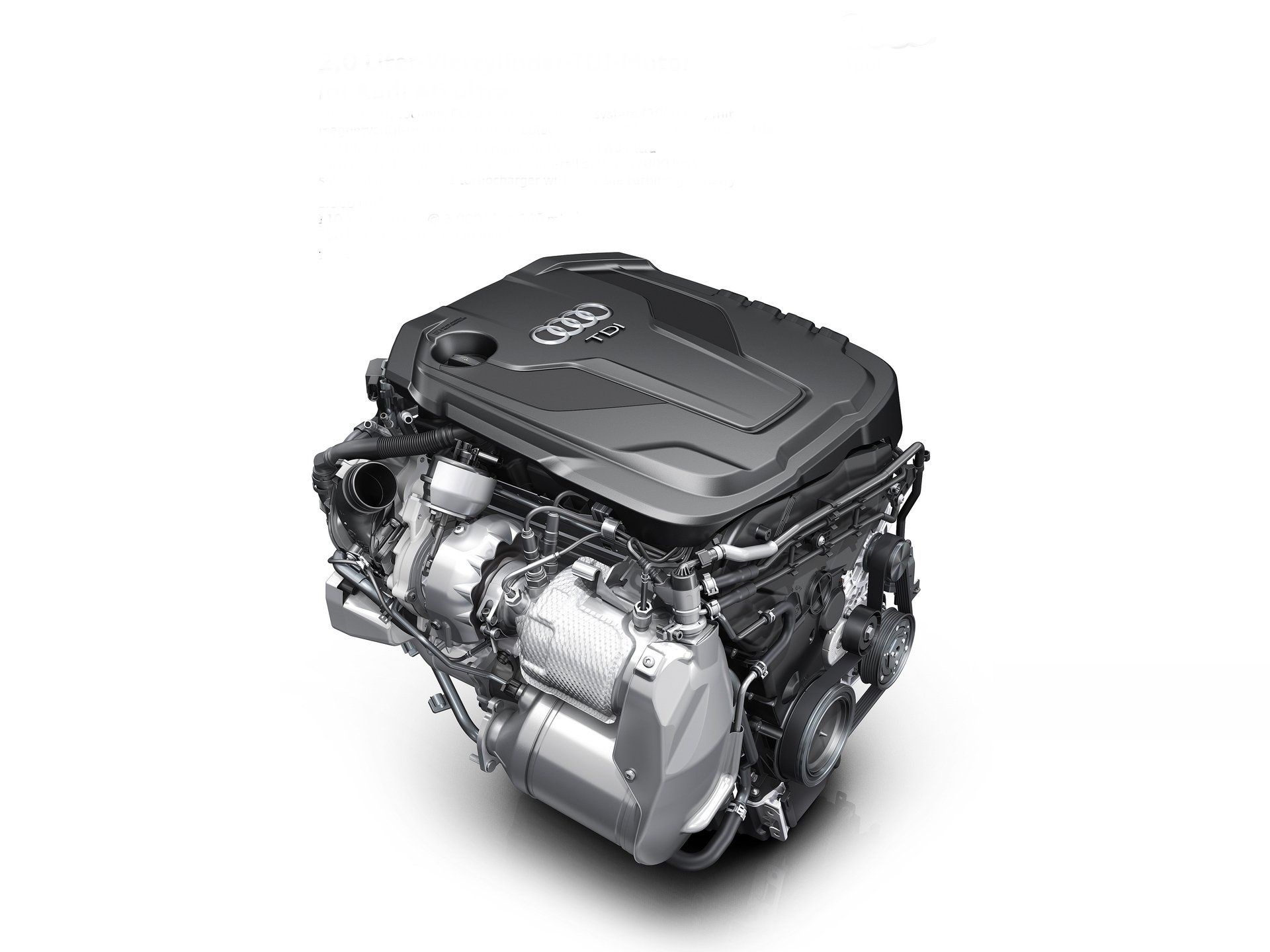 Silnik 2.0 TDI do montażu wzdłużnego