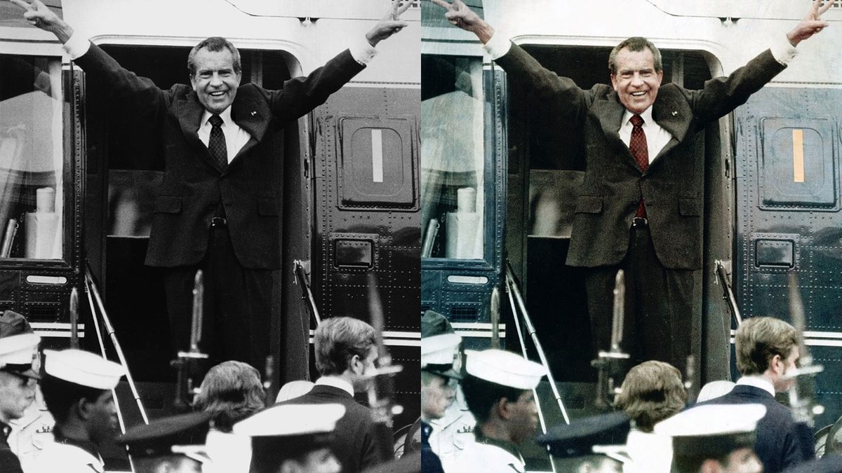 Historyczne zdjęcia przywrócone do życia dzięki koloryzacji. Niecodzienny album 1