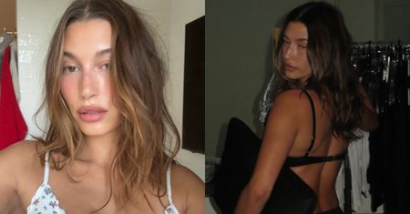 Hailey Bieber odsłania zgrabną sylwetkę w bieliźnie. Fani w zachwycie: "KRÓLOWA"