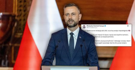 Szef MON z życzeniami dla Amerykanów. Opublikował wpis