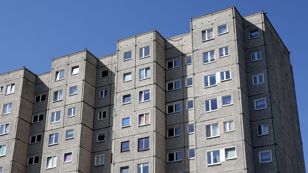 Blok z wielkiej płyty. 