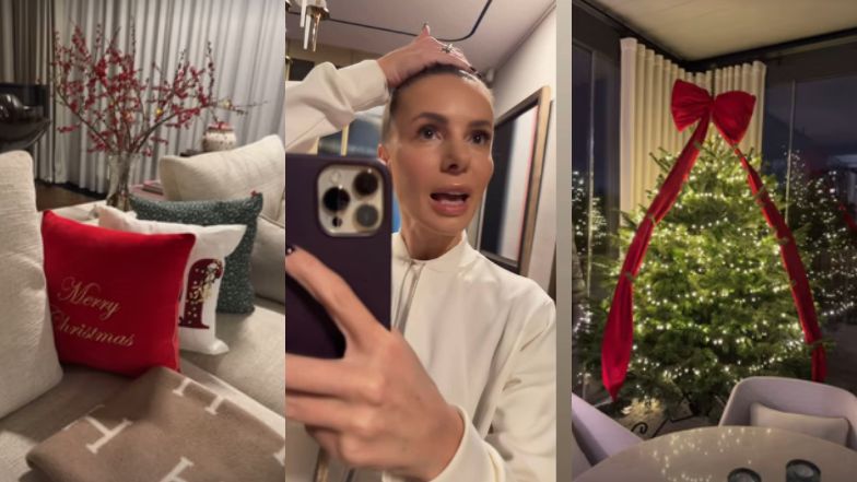 Izabela Janachowska pochwaliła się  świątecznymi dekoracjami