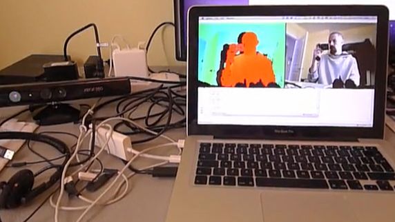 Kinect odpalony pod OS X 1