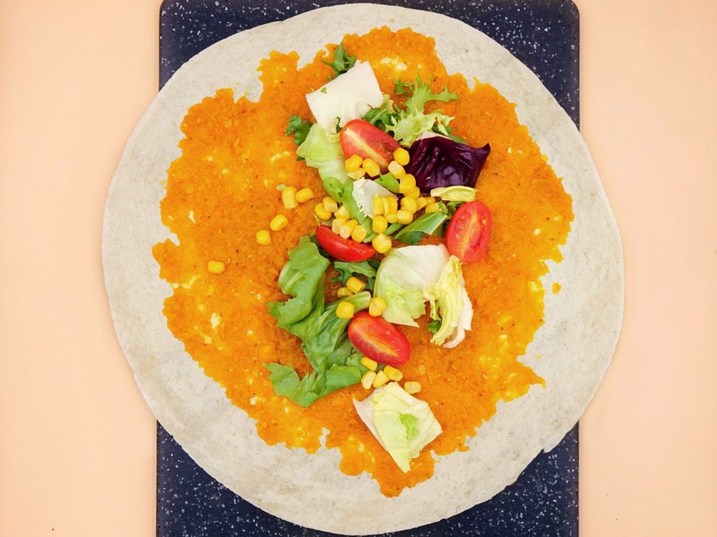 Burrito z dynią i soczewicą przepis