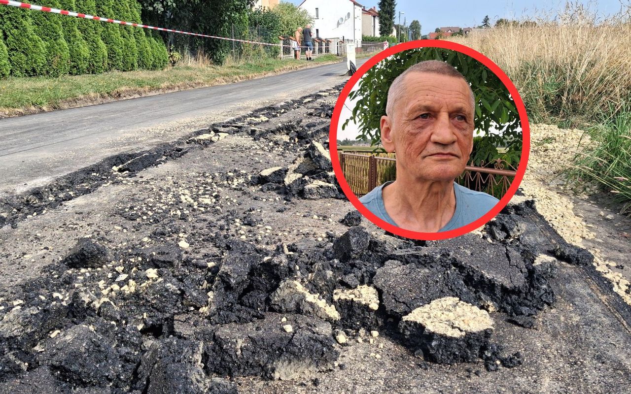 "W klapkach go wzięli". Sąsiedzi o rolniku, który zaorał drogę