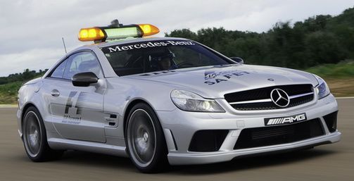 Mercedes SL63 AMG i C63 AMG ponownie w F1