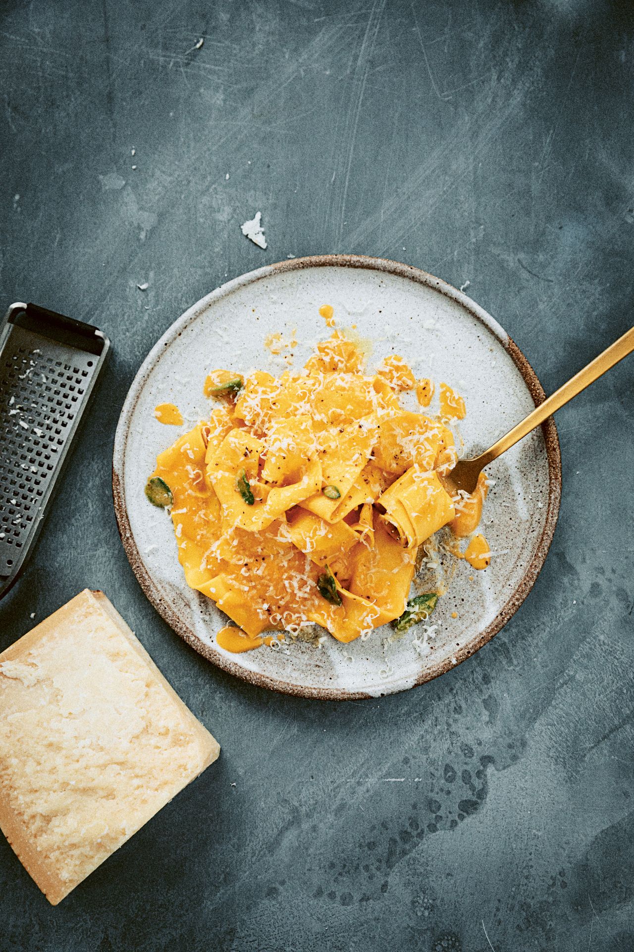 Pappardelle z kremowym sosem dyniowym