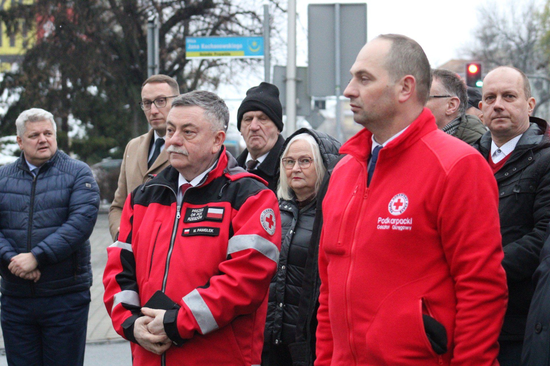 Uroczyste nadanie nazwy Skwer Polskiego Czerwonego Krzyża w Tarnobrzegu