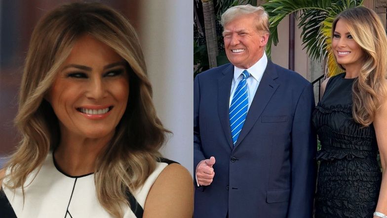 Melania Trump w czarnej sukni na imprezie urodzinowej prawniczki Donalda. Przyćmiła solenizantkę? (FOTO)