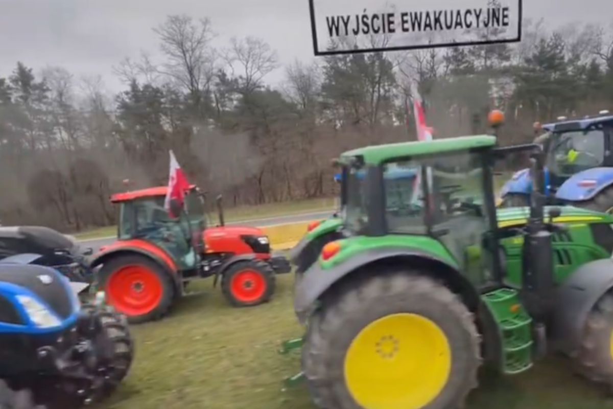 Rolnik oburzony tym, co zastał na wjeździe do Warszawy. "Wstyd!"