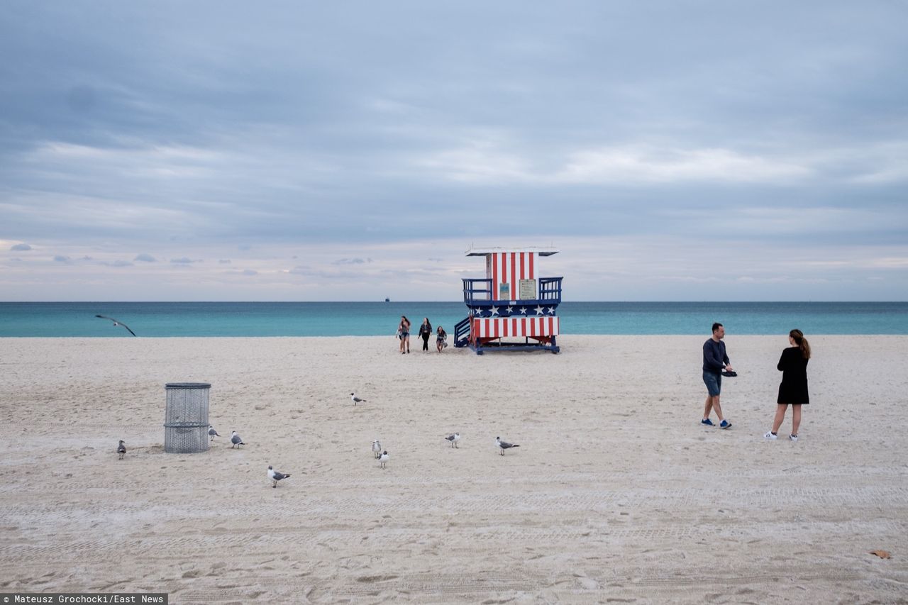 USA: Piorun poraził Polaka na plaży. Mężczyzna trafił do szpitala w krytycznym stanie