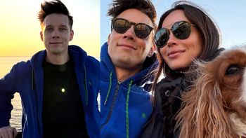 Michał Mikołajczak nosi na rękach Edytę Zając i chwali się fotkami z romantycznego wypadu nad morze. Piękna z nich para? (ZDJĘCIA)