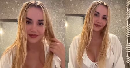 Marianna Schreiber umyła się po 11 (!) dniach od operacji i pokazała NOWY biust bez stanika. Robi wrażenie?