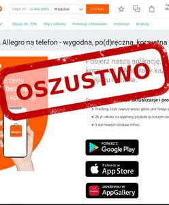 Oszustwa w sieci. To nie wiadomość od Allegro, ale próba kradzieży danych