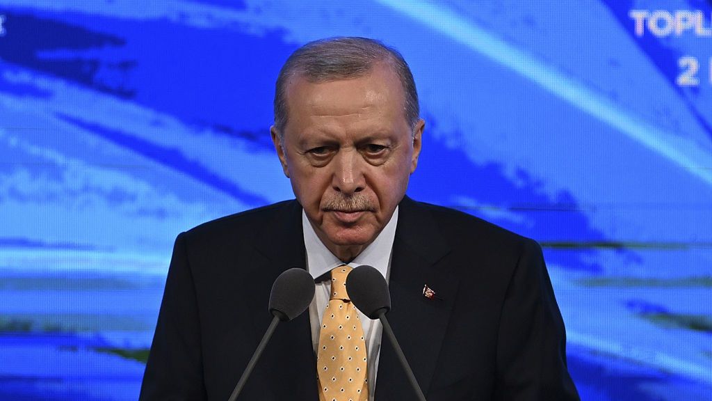 Prezydent Turcji Recep Tayyip Erdogan