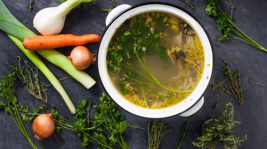 Wywar z warzyw o właściwościach detoksykujących
