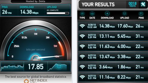 Speedtest.net Mobile ? sprawdź prędkość łącza internetowego na iPhonie 1