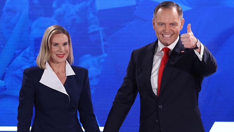 Karol Nawrocki i Marta Nawrocka