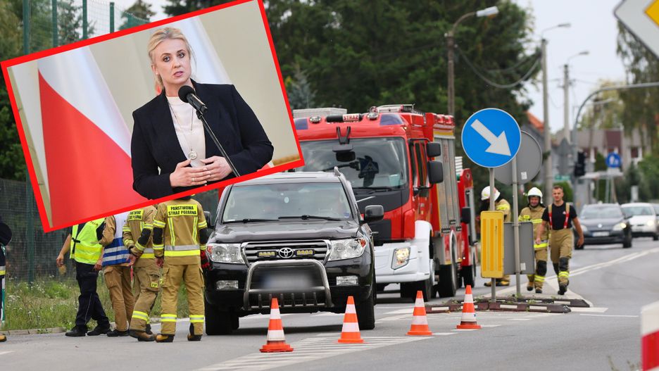 Wypadek z udziałem minister zdrowia 