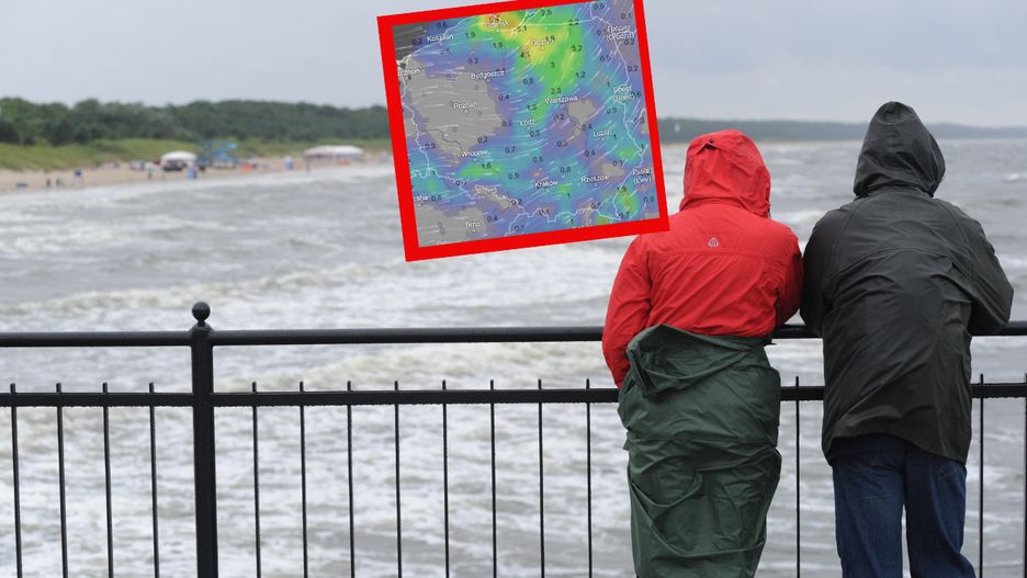 Pogoda  długi weekend. Będzie lało?