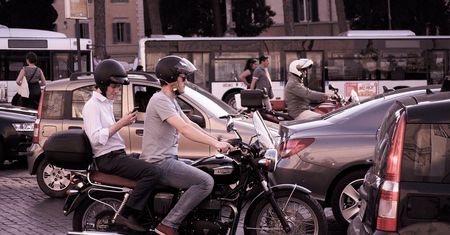 Motocykl i samochód z dotacji unijnej