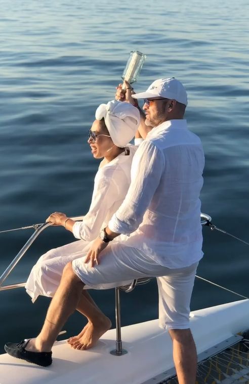 Omenaa Mensah i Rafał Brzoska