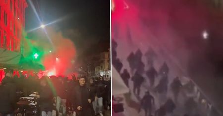 Dantejskie sceny przed Ligą Mistrzów. Poważnie ranny kibic w szpitalu
