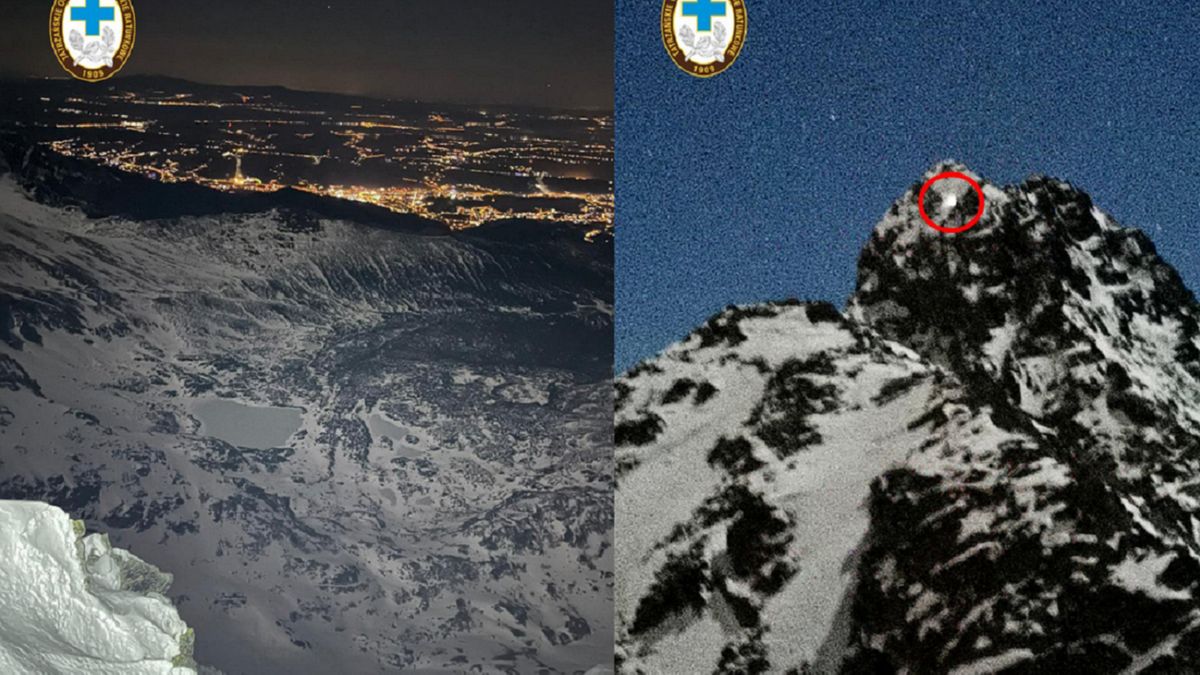 Kobieta nie potrafiła zejść z gór.