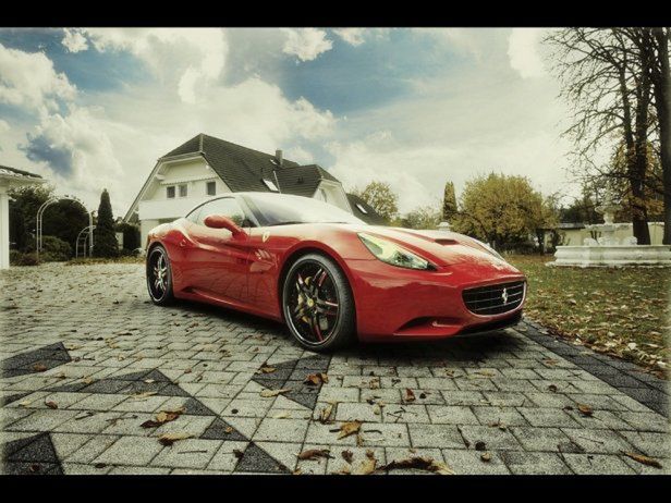 Ferrari California jako pomoc drogowa - nowy sposób na uniknięcie podatków