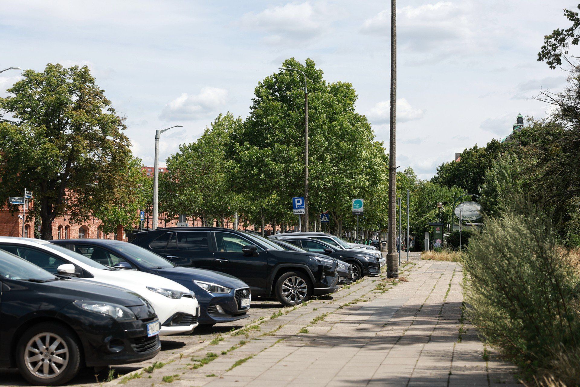 Parking pod Arena Poznań