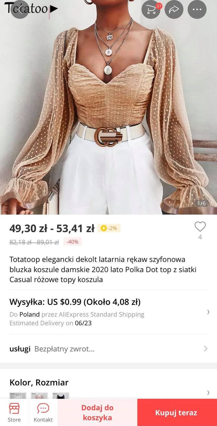 Honka handluje ciuchami z aliexpress