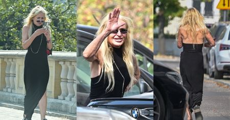 Monika Olejnik w letniej sukience i sandałach zablokowała ulicę swoim bmw za 350 TYSIĘCY złotych