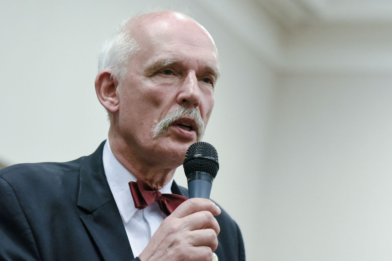 Janusz Korwin-Mikke odpowiada Lewicy na wniosek do Komisji Etyki Poselskiej. "Trudno, za komuny siedziałem dłużej"