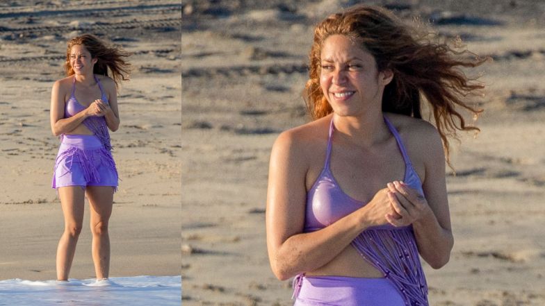 Shakira szaleje z synami na plaży w Meksyku