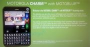 Motorola Charm ciekawym Androidem z QWERTY