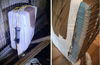 Łosice: Przemyt papierosów. Balon z 1,5 tys. paczek w rękach policji