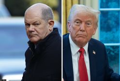 Scholz bije w Trumpa. Spięcie na linii Niemcy-USA