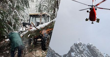 Ferie popsute. W Tatrach trudno wyjść na zewnątrz