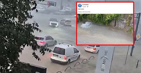 Dramat w Chorwacji. Split znalazł się pod wodą