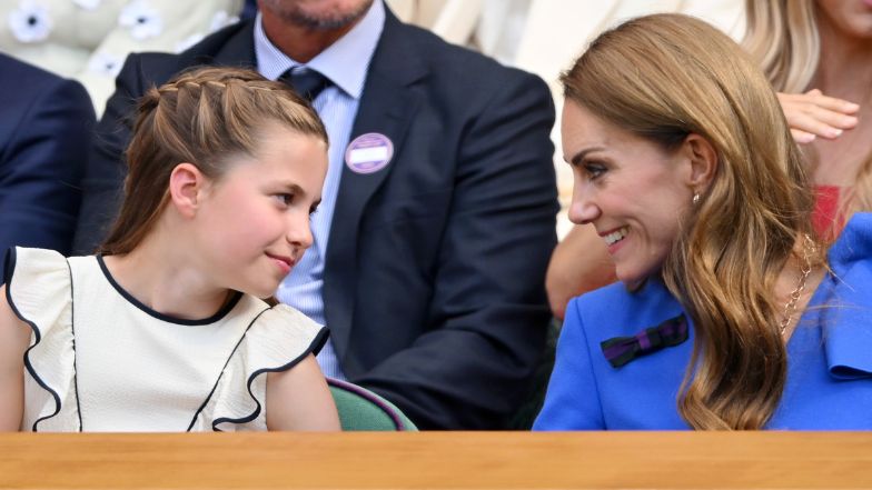 Uroczy moment na Wimbledonie. Uchwycono Kate i Charlotte