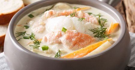 W święta serwuję norweską zupę rybną. Każdy czeka na nią z utęsknieniem